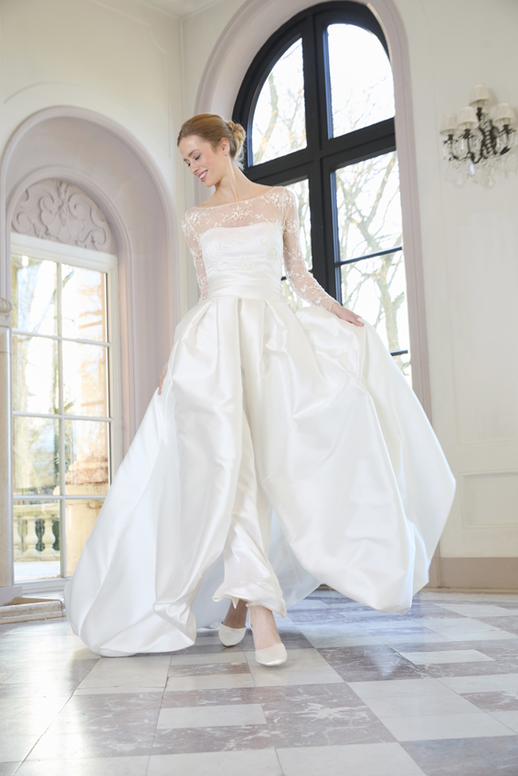 Elegante bruidsjurk