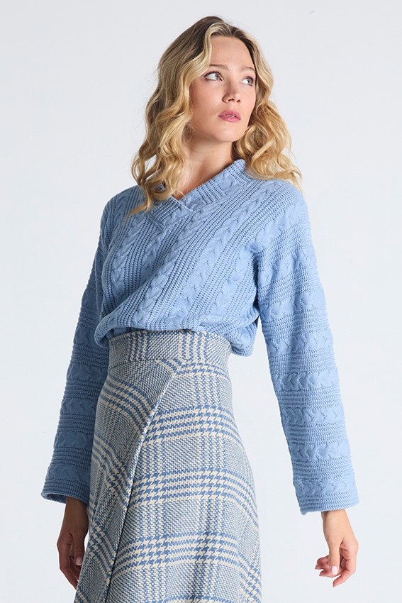 NAX pull blauw